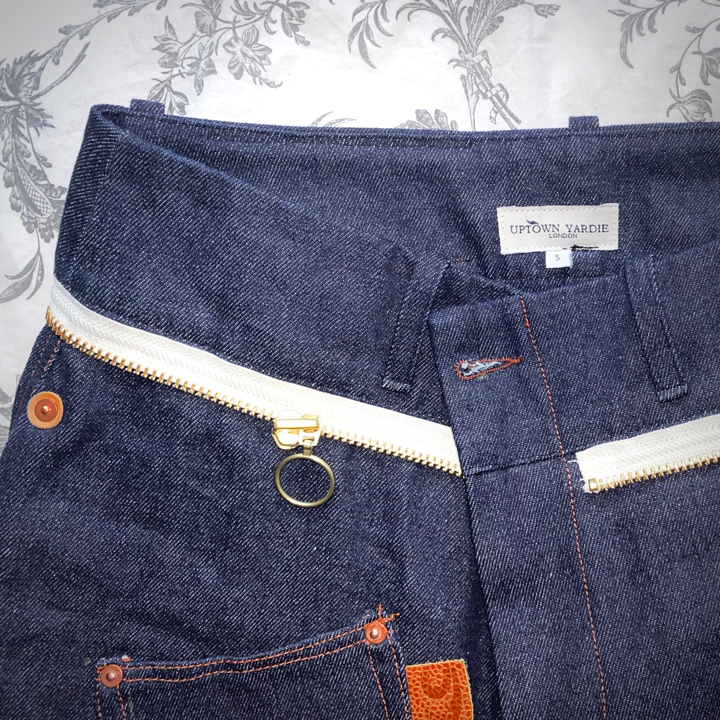Uptown Yardie Tun Up! Utility Jeans (MADE TO ORDER
