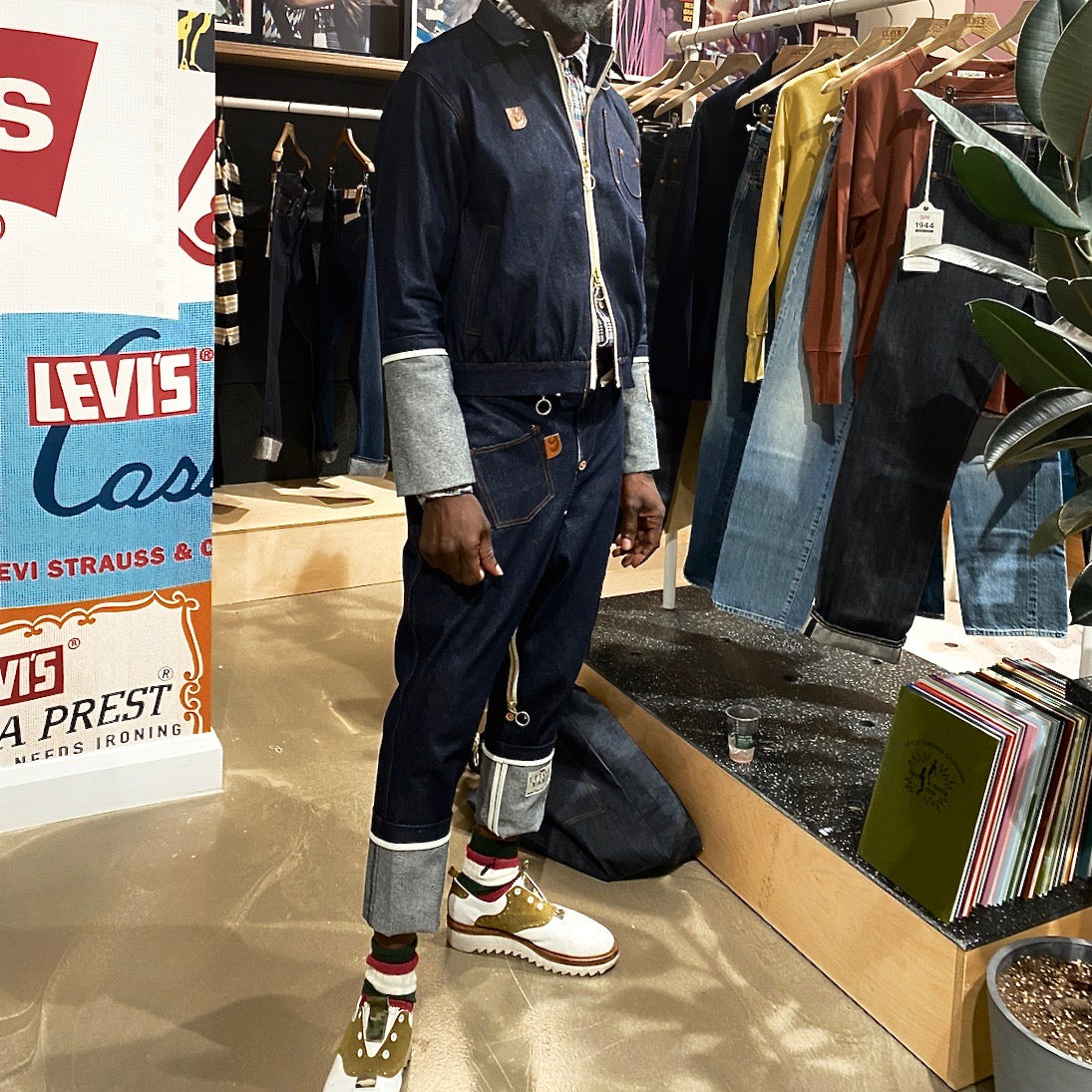 Uptown Yardie Tun Up! Utility Jeans (MADE TO ORDER