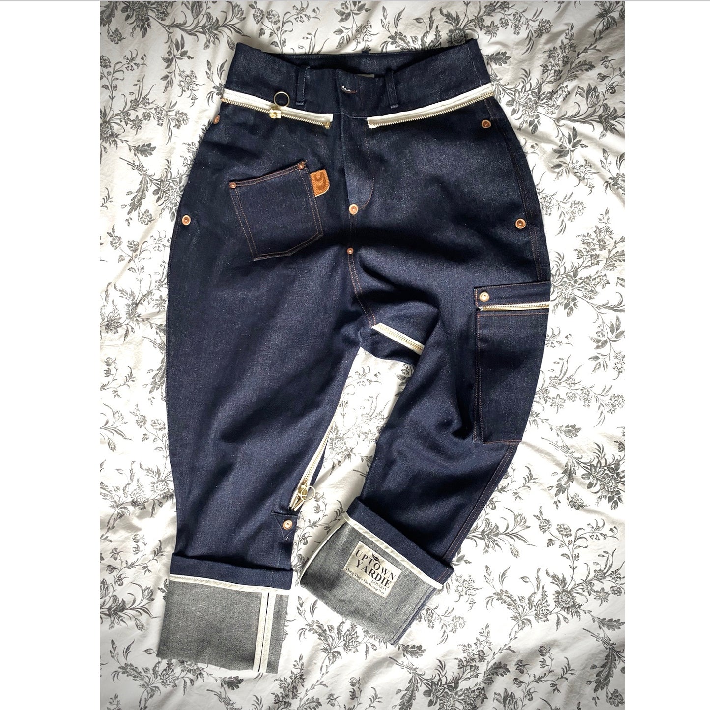 Uptown Yardie Tun Up! Utility Jeans (MADE TO ORDER
